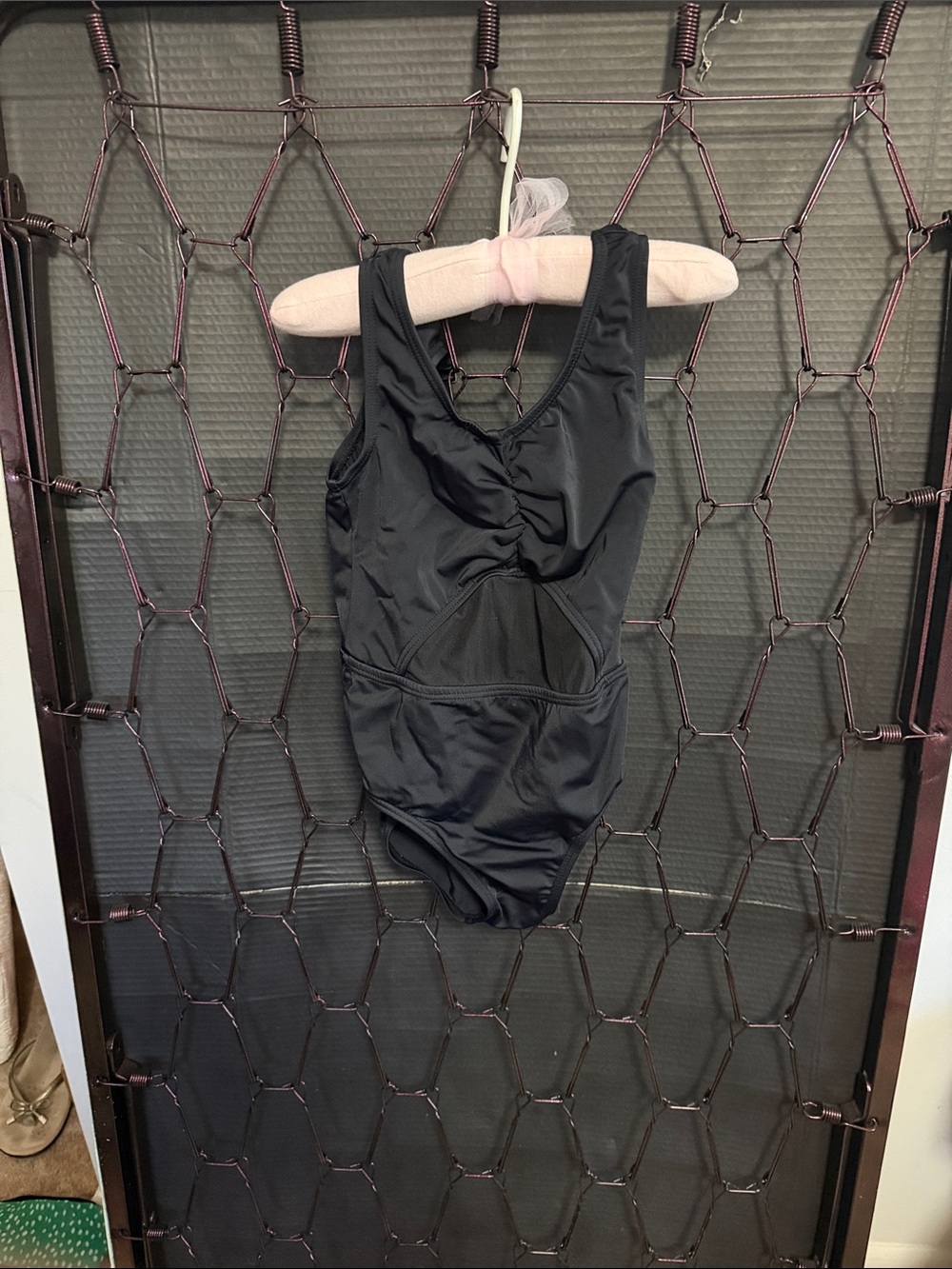 Black One-Piece Swimsuit